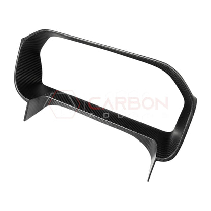 2021+ Bronco Real Carbon Fiber Gauge Cluster Dash Trim Cover