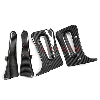 C8 Corvette Z06 & E-Ray 2022-2025 Extended Splash Guards | 4pcs Real Carbon Fiber Mud Flaps Set