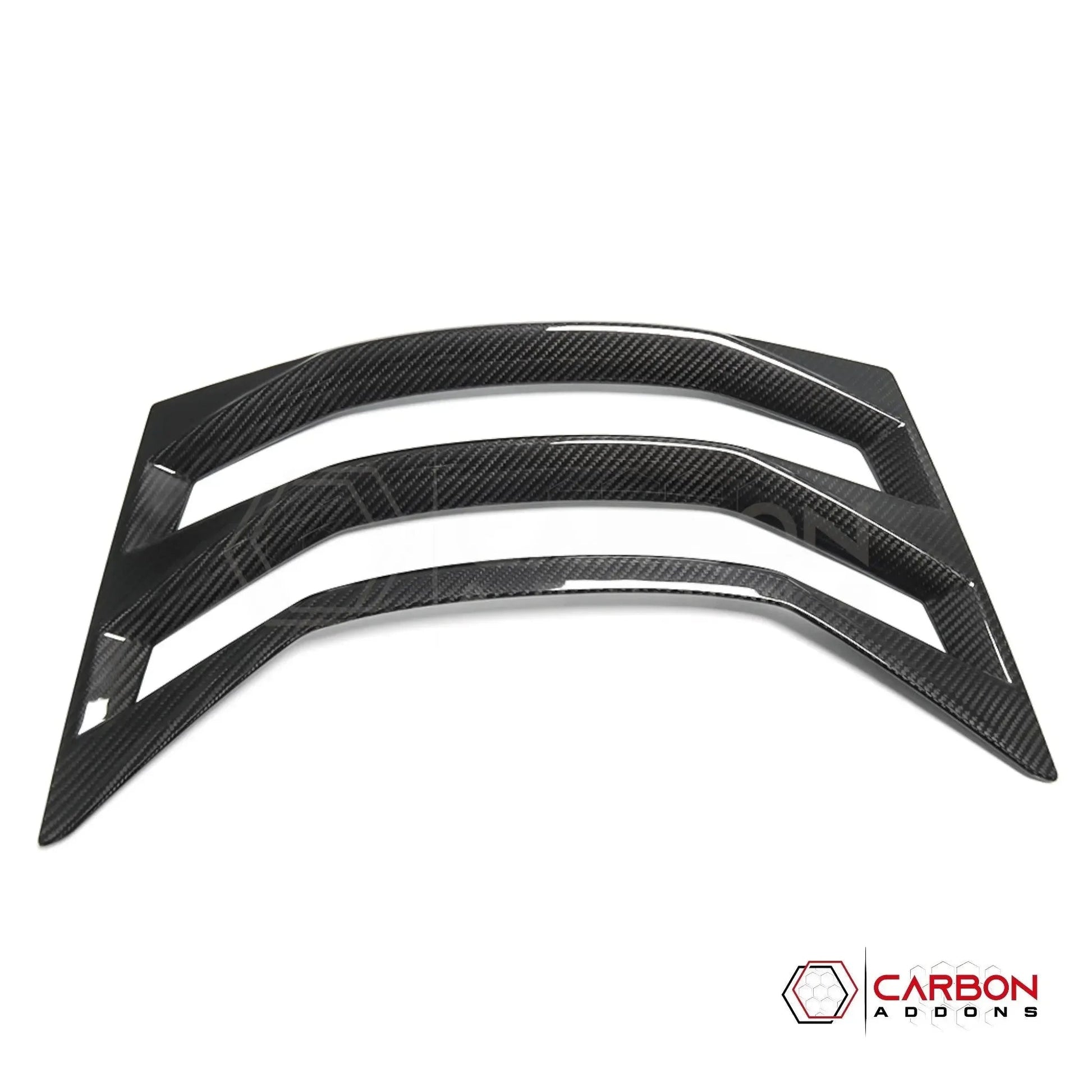 C8 Corvette Convertible Carbon Fiber Rear Hatch Vent Cover | Exterior Upgrade (2020–2027)