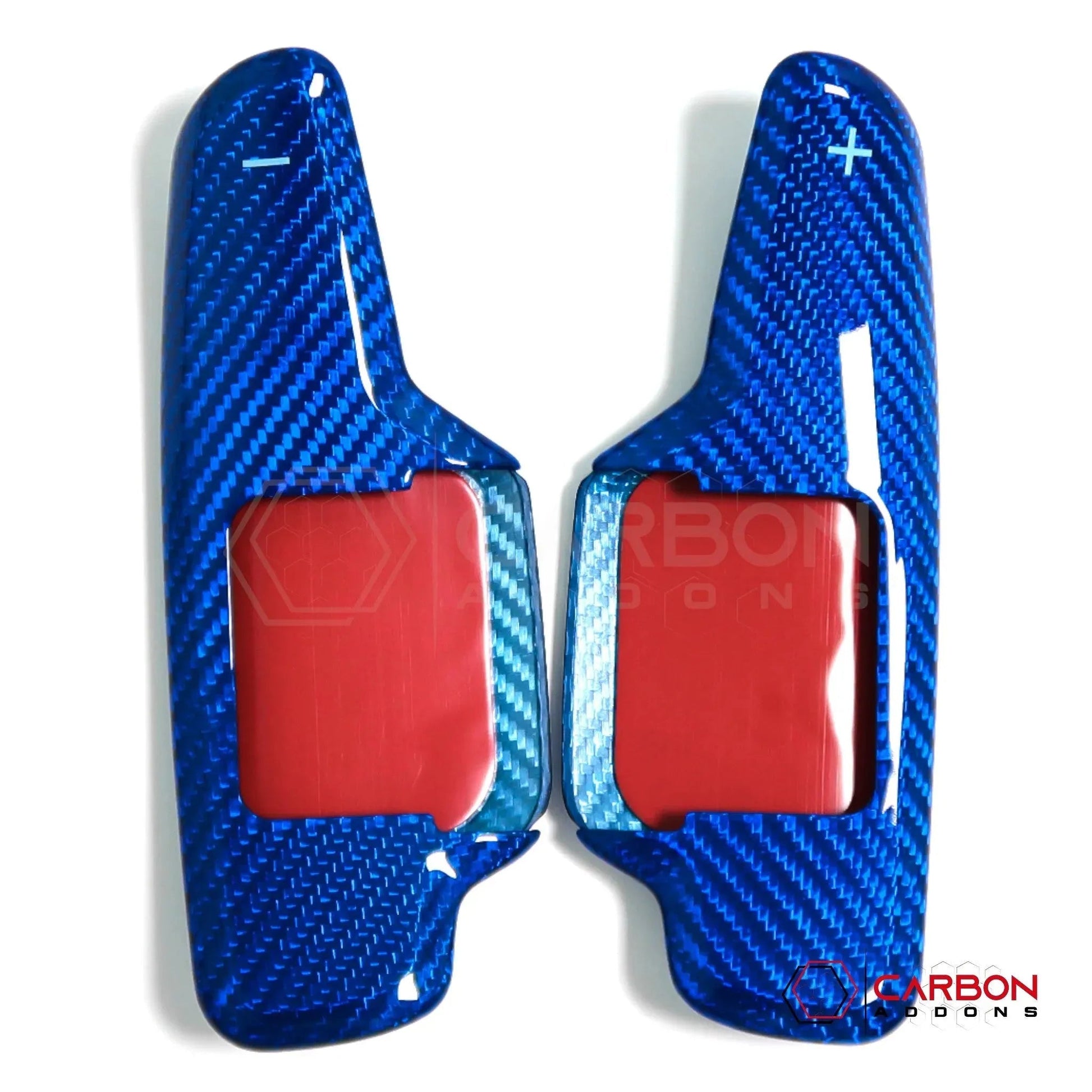 C8 Corvette Real Carbon Fiber Paddle Shifter Covers | Interior Upgrade (2020–2026)
