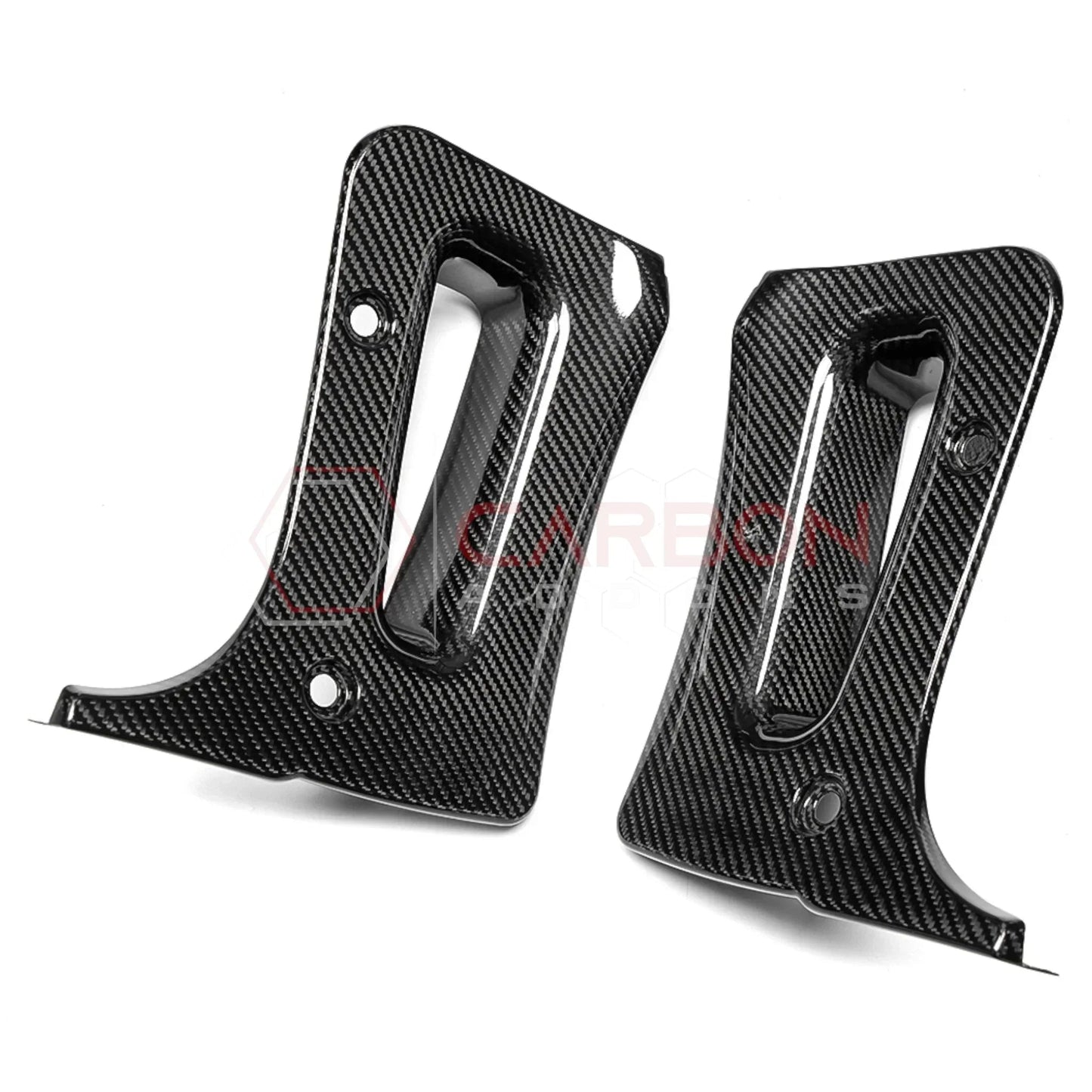 C8 Corvette Z06 & E-Ray 2022-2027 Extended Splash Guards | 4pcs Real Carbon Fiber Mud Flaps Set