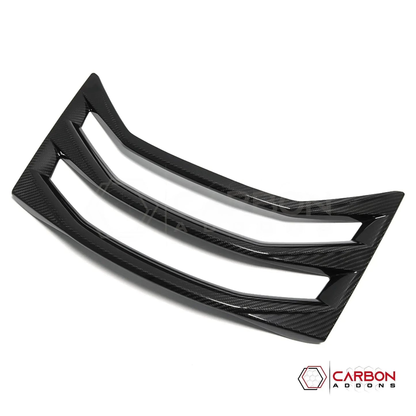 C8 Corvette Convertible Carbon Fiber Rear Hatch Vent Cover | Exterior Upgrade (2020–2027)