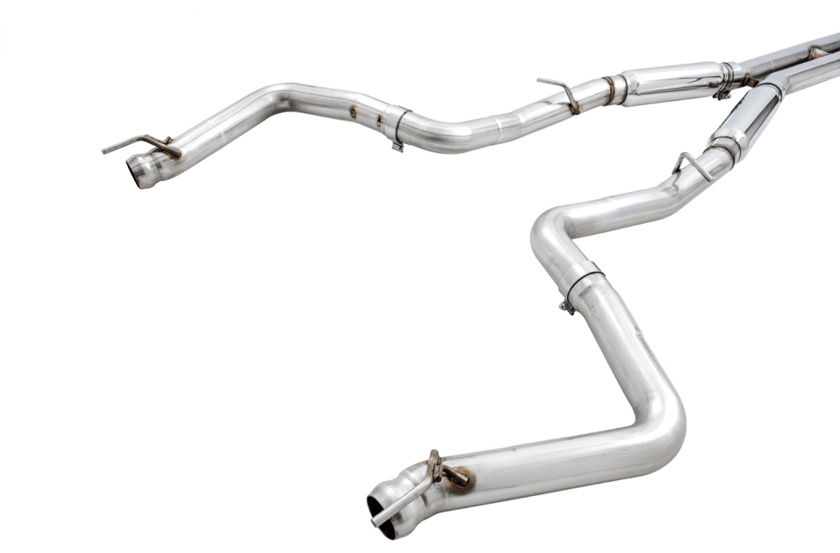 AWE Tuning AWE Track Edition Exhaust for 15 Challenger 6.4 / 6.2 SC - Stock Tips - AWE Tuning