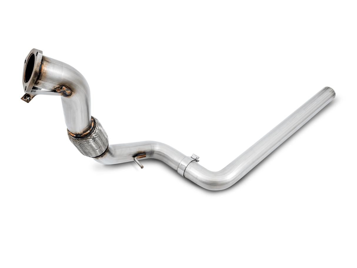 AWE Tuning AWE Track Edition Exhaust for B9 A4, Dual Outlet - Diamond Black Tips (includes DP) - AWE Tuning