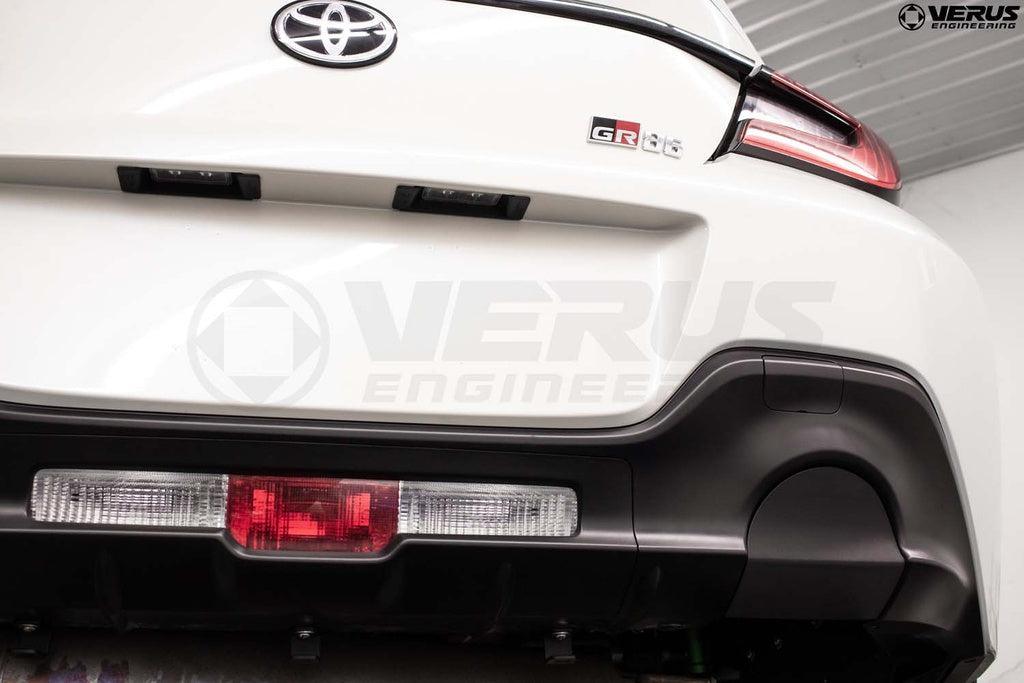 Exhaust Cutout Cover - 22+ Toyota GR86/Subaru BRZ - Verus Engineering
