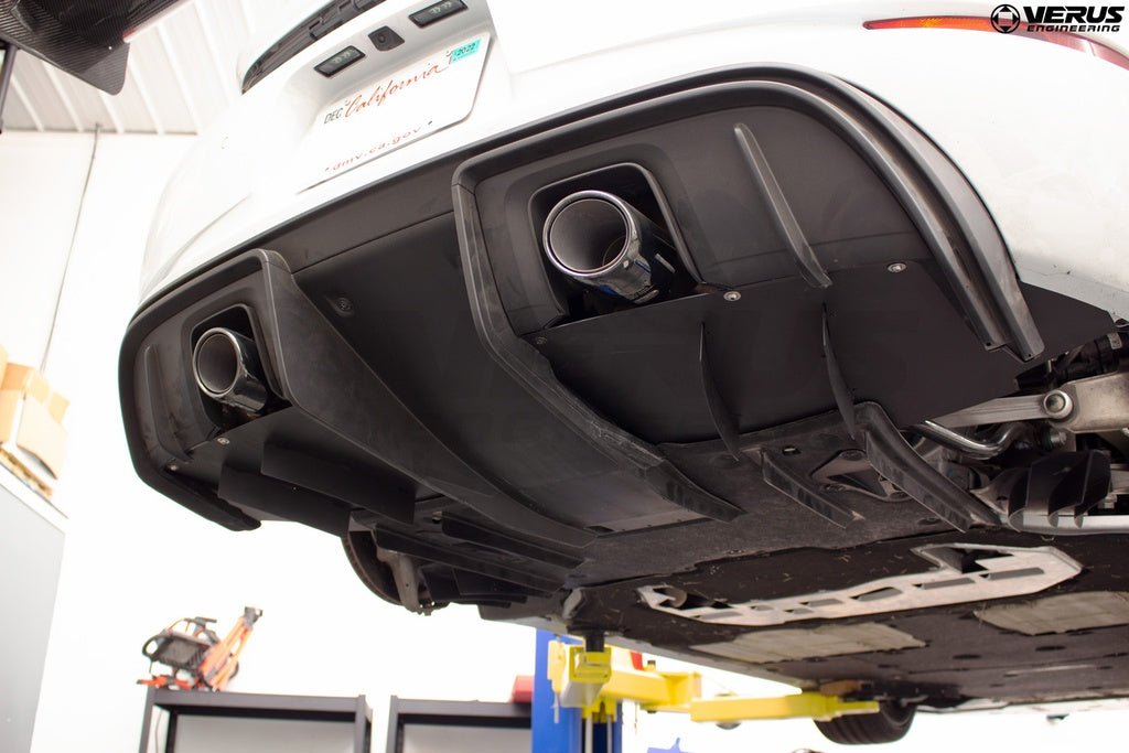 Rear Diffuser Panel Kit - Porsche 718 GT4 - Verus Engineering