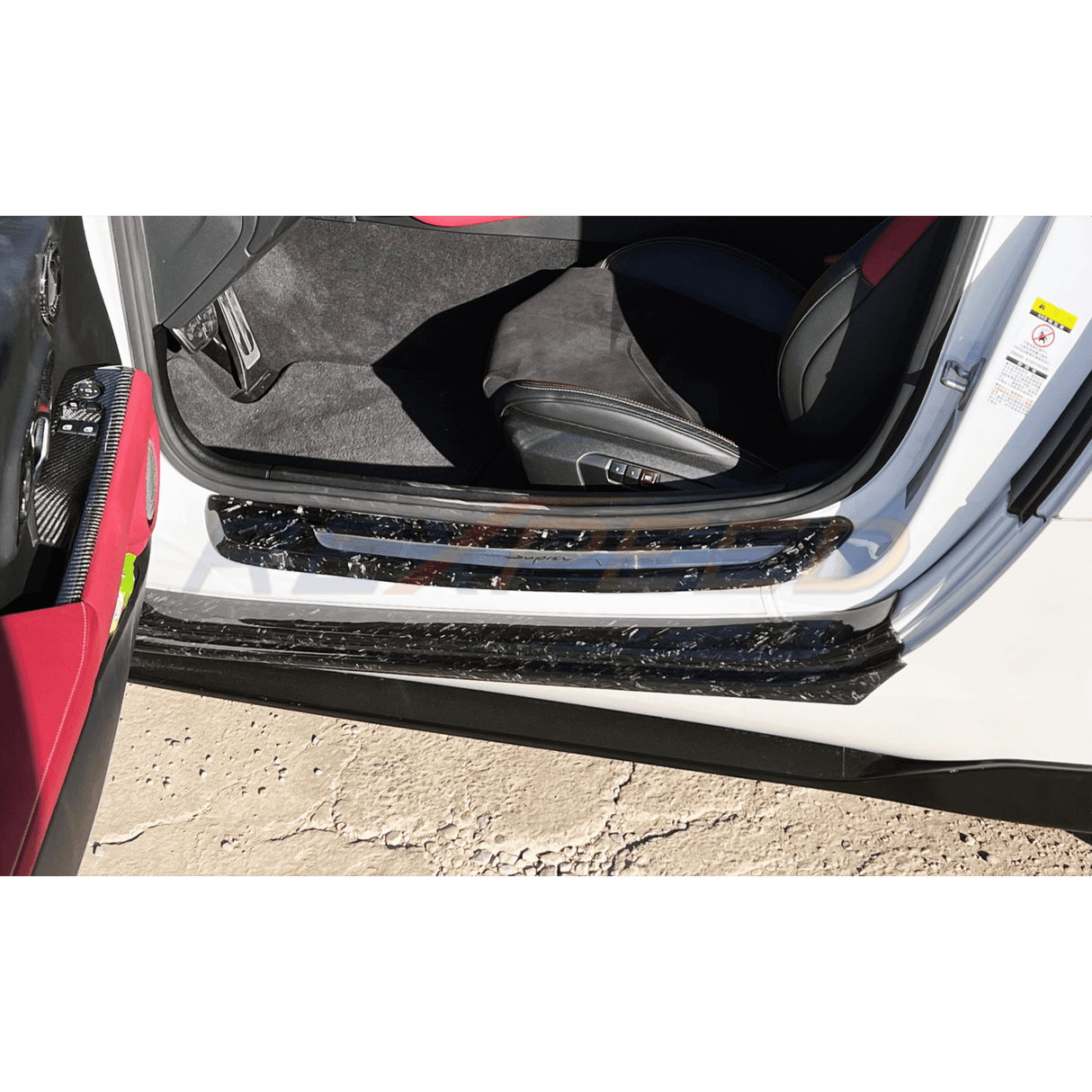 Supra GR 2020+ Carbon Fiber/Forged CF Door Sill Plate - Rexpeed