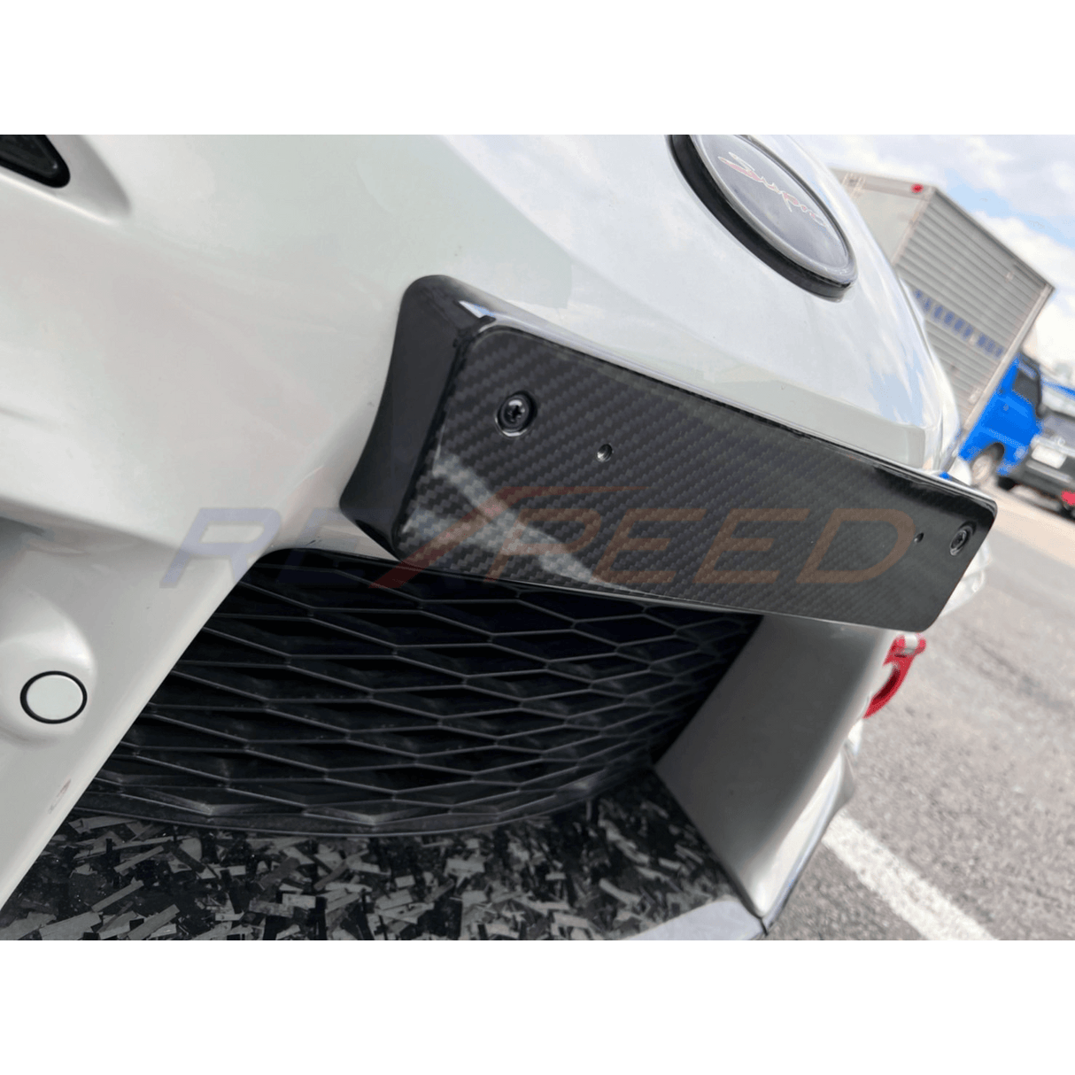 Supra GR 2020+ Dry Carbon License Plate Bracket - Rexpeed