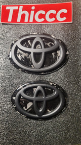 Toyota Supra Forged Carbon Fiber Badges MK5/GR86 - THICCC3D